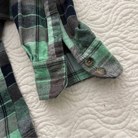 CANADA Weathergear Long Sleeved Shirt 100% Cotton Flannel Shirt Size MM - Picture 8 of 16